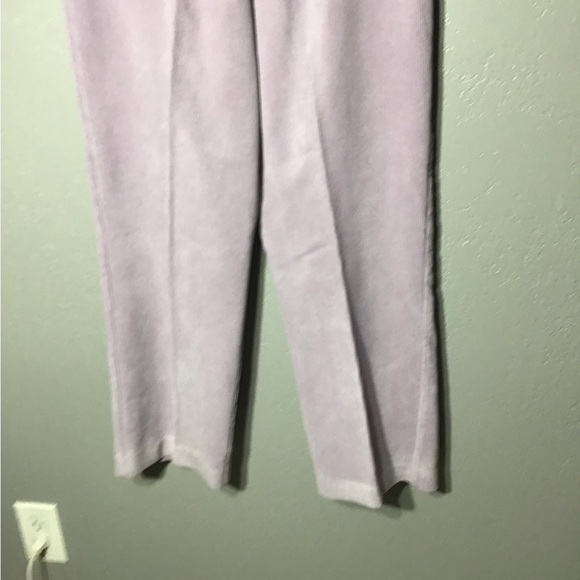 Alfred Dunner Womens Corduroy Pants Color Lavender Vintage Sz 12P Retro 1980s-90 - Picture 3 of 9